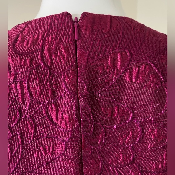 NWT RENE Ruiz gorgeous Elegant midi Pink Dress evening/ vacation. Color: Raspb. - Picture 6 of 7